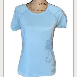 Blue The North Face tshirt size S
